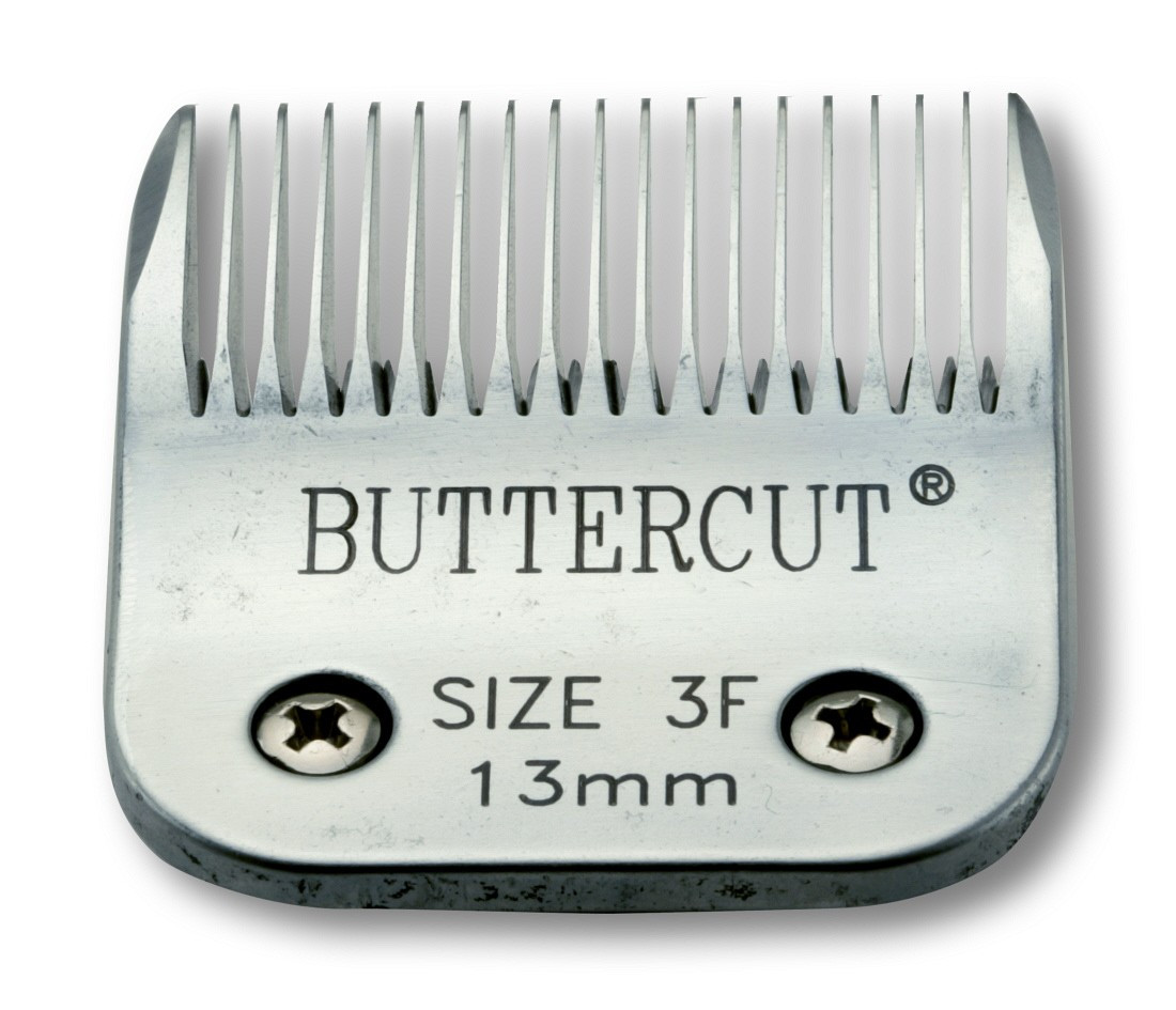 Geib Buttercut Hundescherklinge 1/2 Zoll – Aus Deutsch Stahl, Kompatibel Mit A5 Clippern, Größe 3