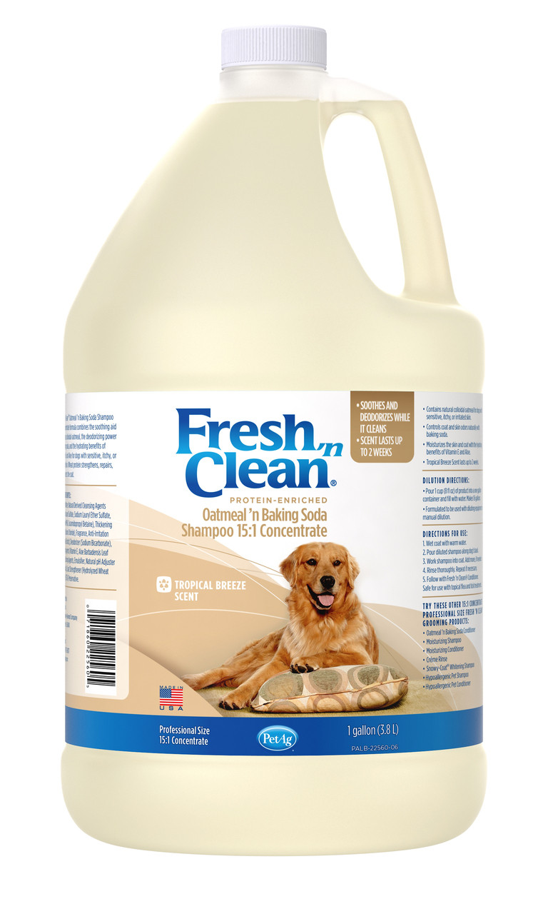 Lambert Kay Fresh n' Clean Tropical Oatmeal n' Baking Soda Shampoo, 1 Gallon