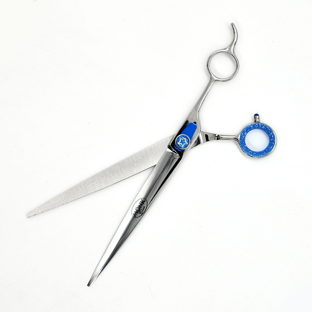 Monk Blue Straight Shear, 8.5 inch