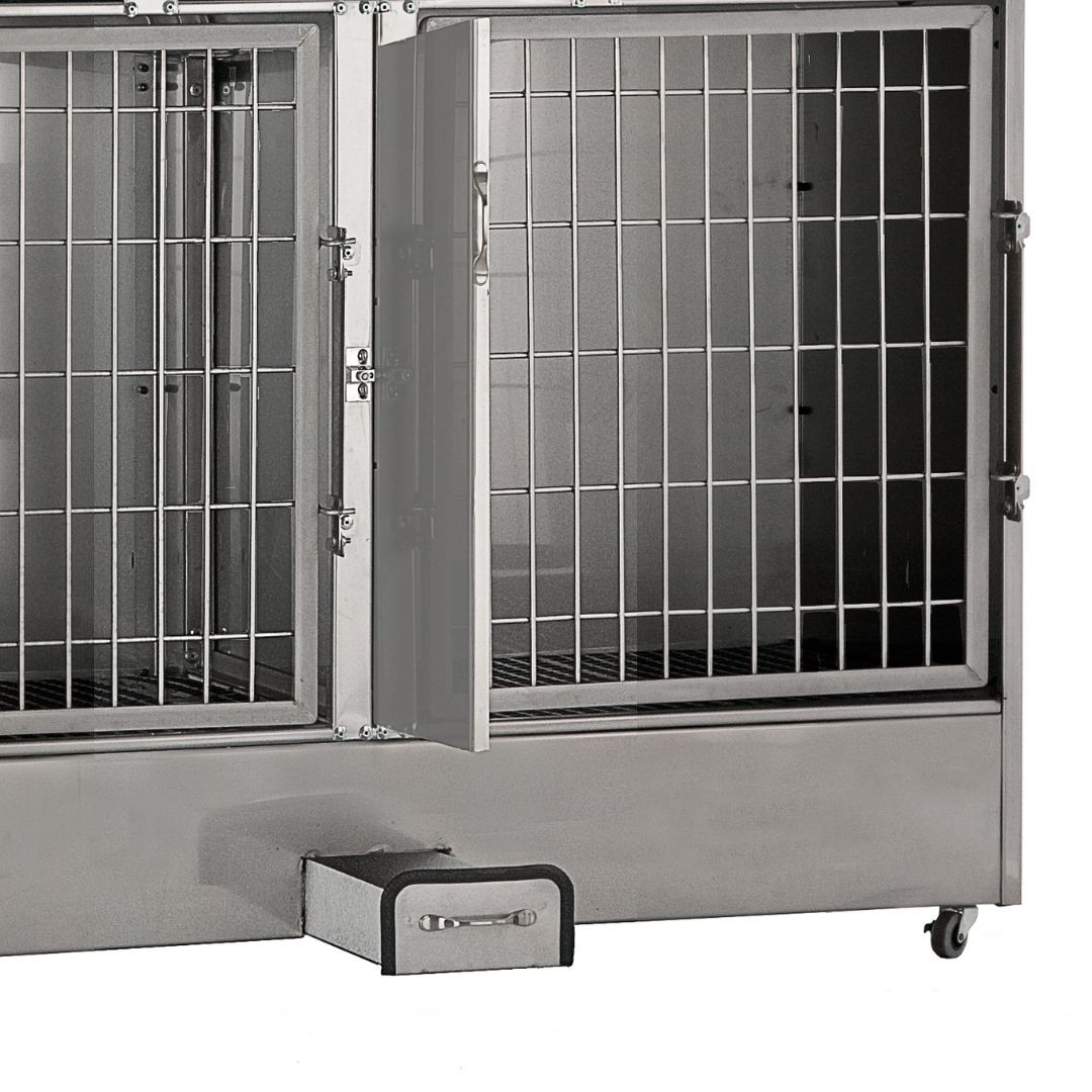 Stainless Steel 5 Bank Cage | Groomer's Choice