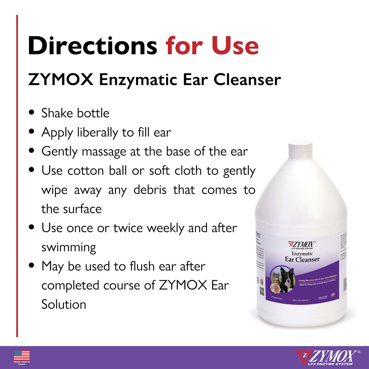 Zymox Ear Cleanser | Groomer's Choice