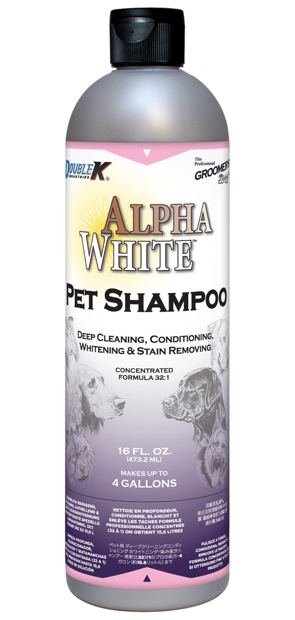 Groomer's Edge Alpha White Shampoo, 16 oz