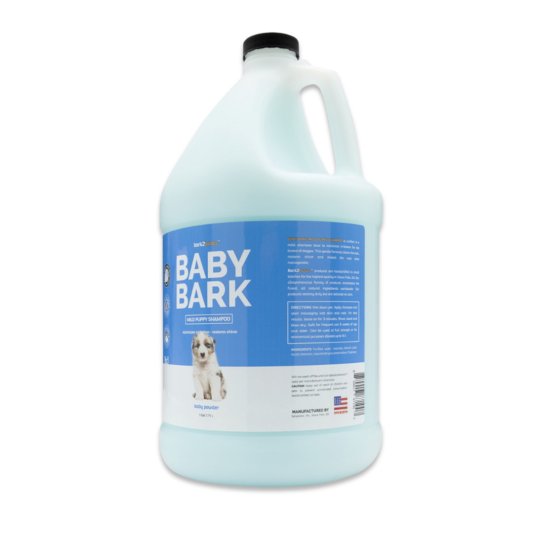 Bark2Basics Baby Bark Shampoo, Gallon Groomer's Choice