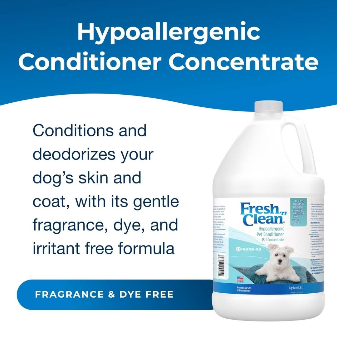 Fresh 'N Clean Hypoallergenic Conditioner, 1 Gallon, 15:1