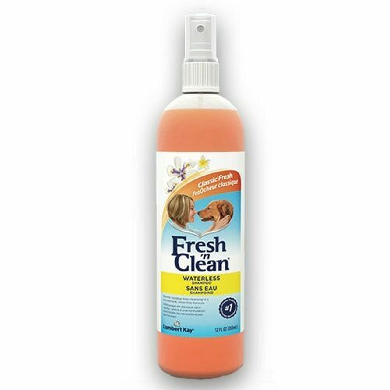 Fresh n' Clean Waterless Shampoo 12oz Groomer's Choice