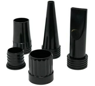XPower Screw-On Nozzles for Force Dryers, 5-Piece Set