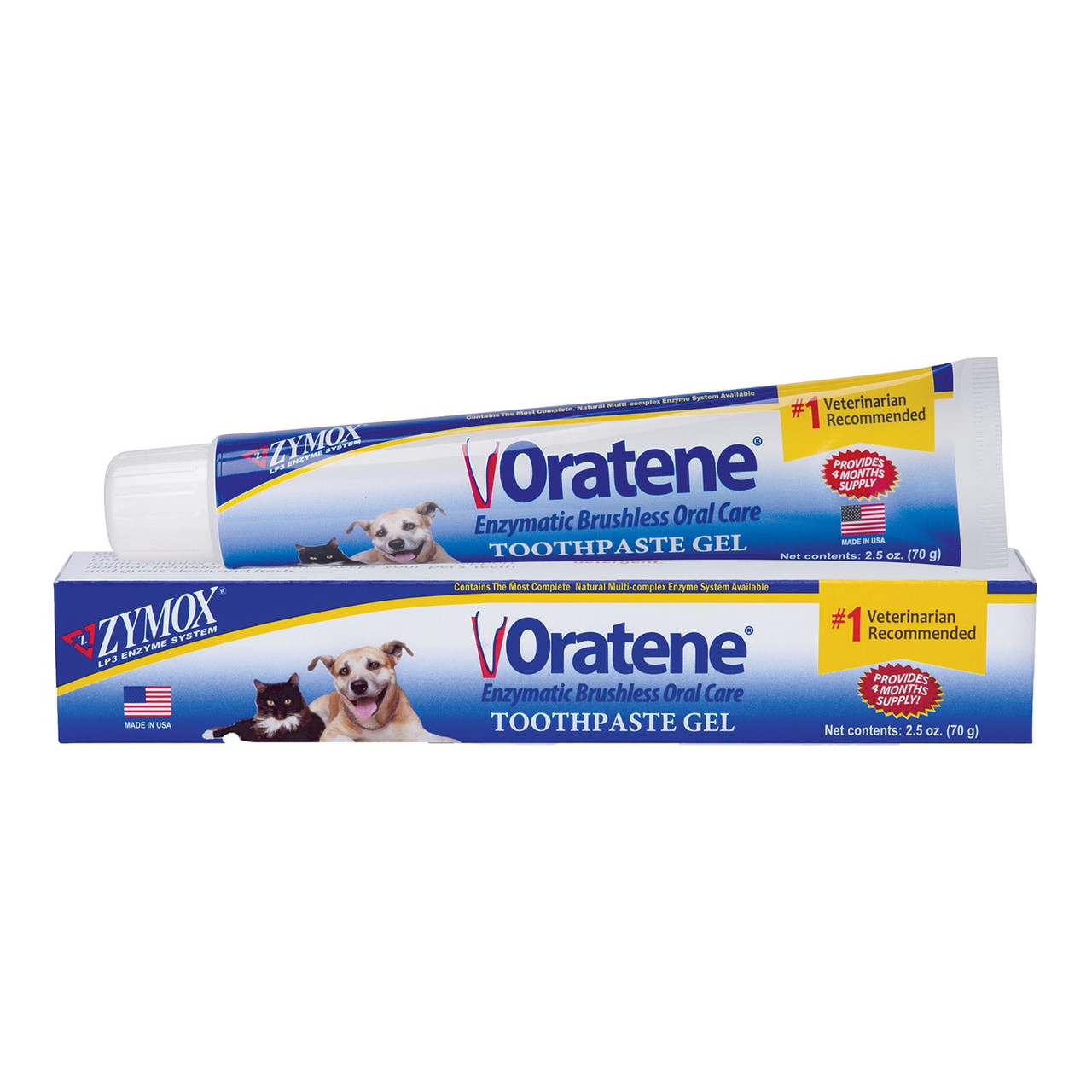 Zymox Oratene Toothpaste Gel 2.5oz
