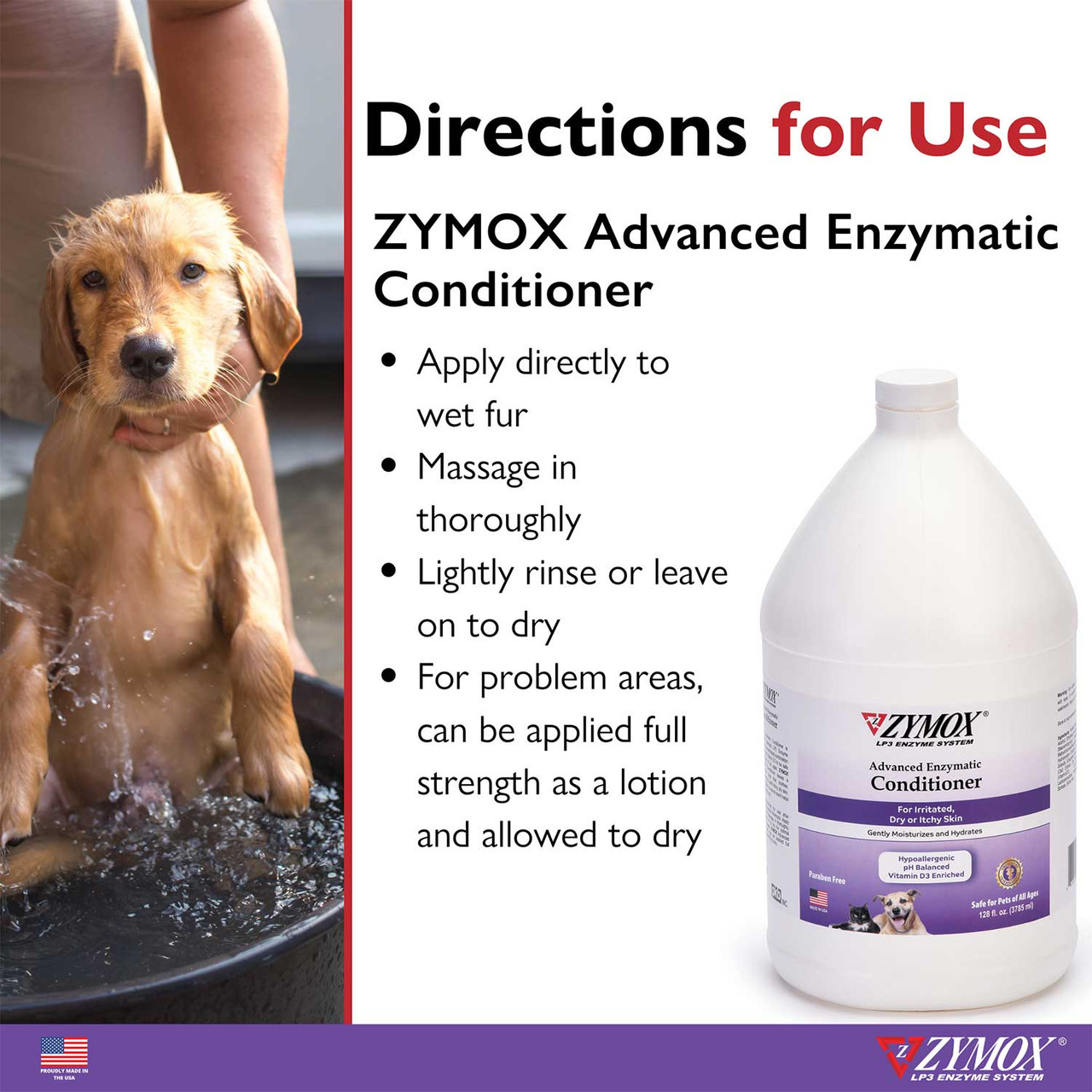 Zymox Leave-On Conditioner w/ Vitamin D3