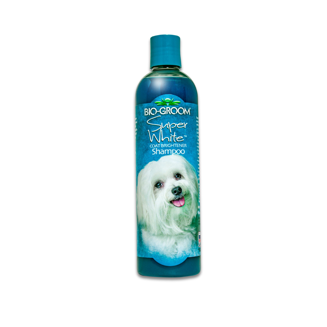 Bio-Groom Super White Dog Cat Shampoo, 12 oz