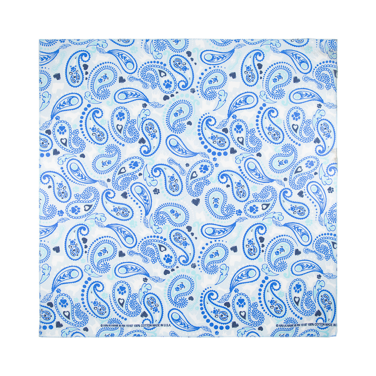 Pack Of 3 Paisley Women's 100% Cotton Neck Scarf(Navy Blue...