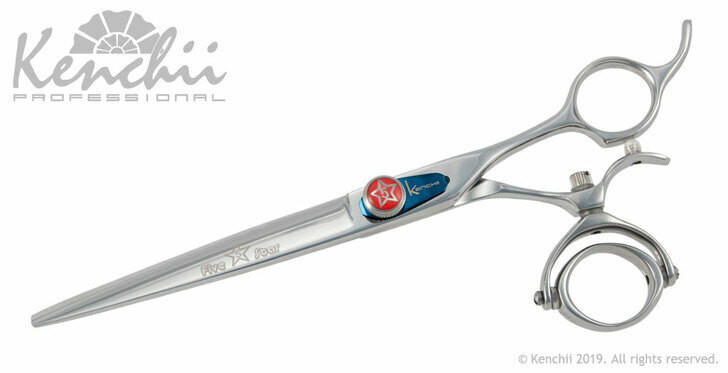 Kenchii Five Star Swivel Straight Shear, 7 Inch