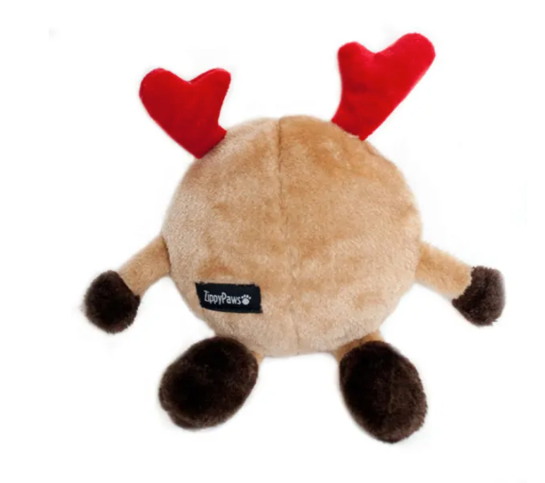 【L様ご確認】アンリ人形 ANRI 10㎝　　　【Holiday Cheer】 Zippy Paws Holiday Brainey Reindeer | Groomer's Choice