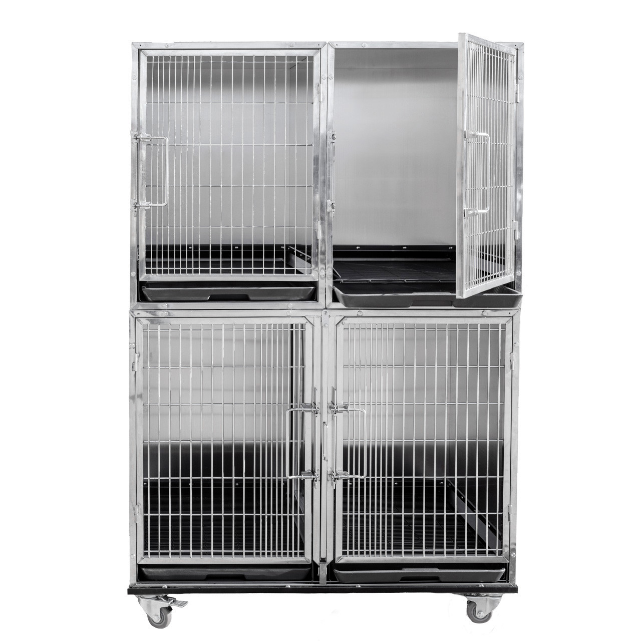 DuraDog 4-Cage Bank (includes Frame with wheels!)