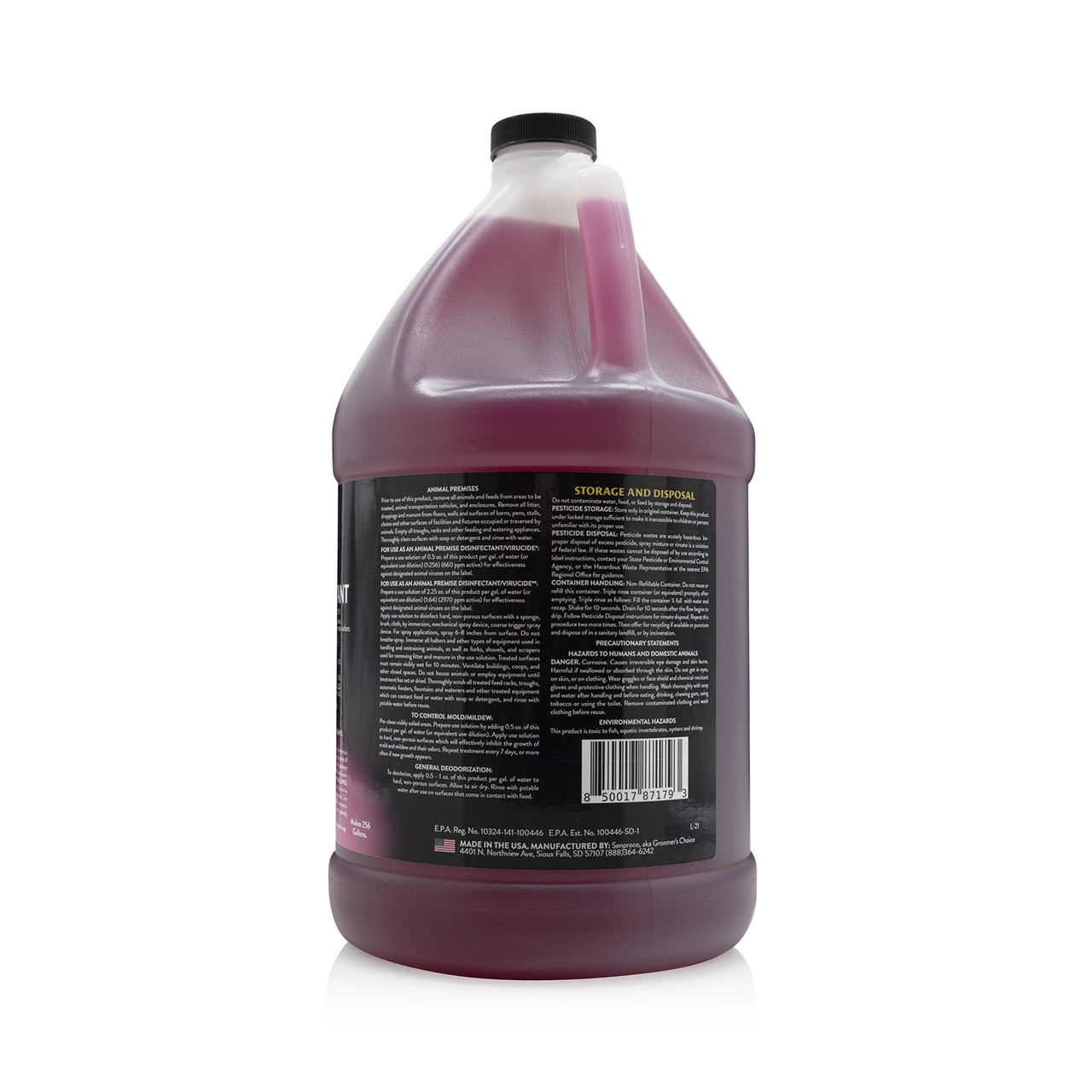 Petology 256:1 Disinfectant Gallon Cherry | Groomer's Choice
