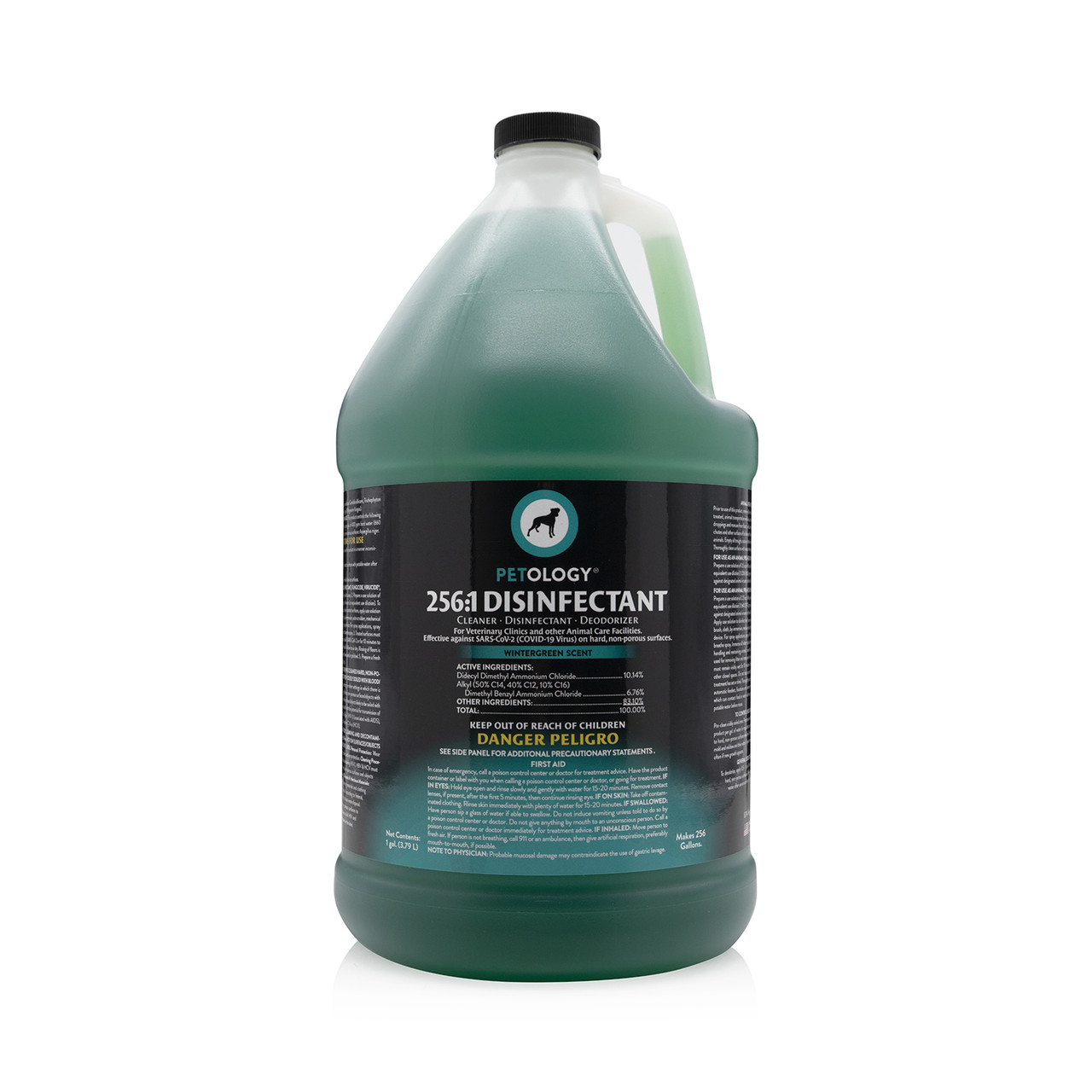 Petology 256:1 Disinfectant Gallon Wintergreen | Groomer's Choice