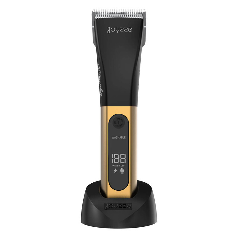 Joyzze Piranha Cordless Clipper Bundle Gold | Groomer's Choice