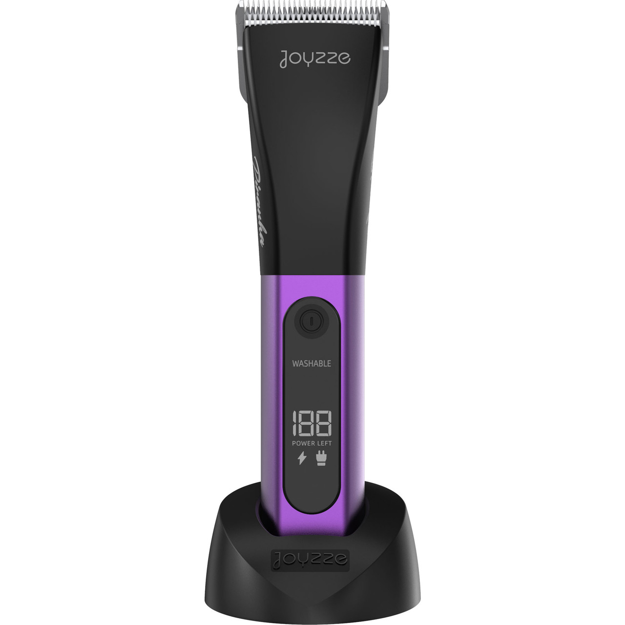 Joyzze Piranha Cordless Clipper Bundle Purple | Groomer's Choice