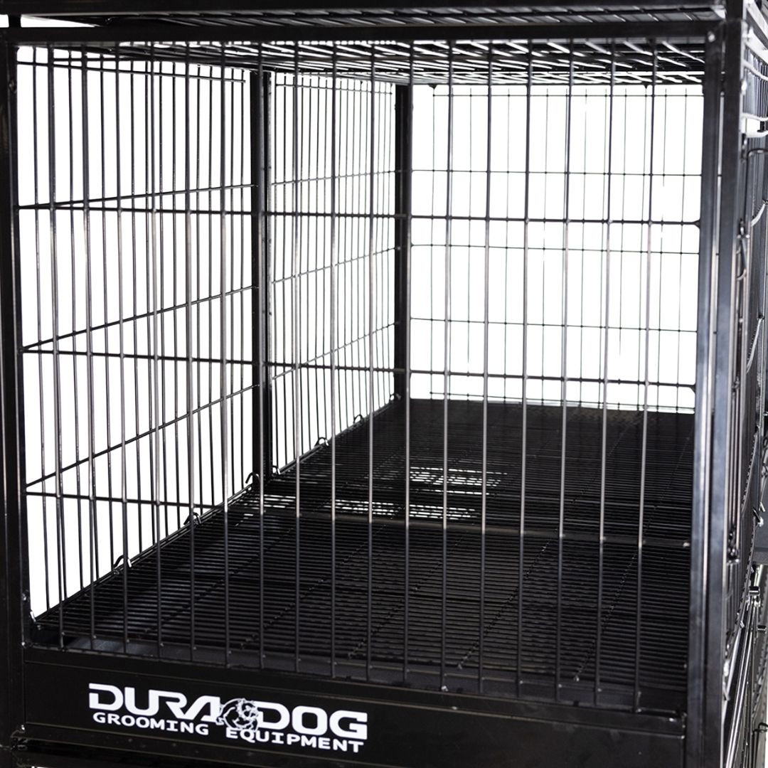 DuraDog Economy 6-Cage Bank STD (includes Frame with wheels!)