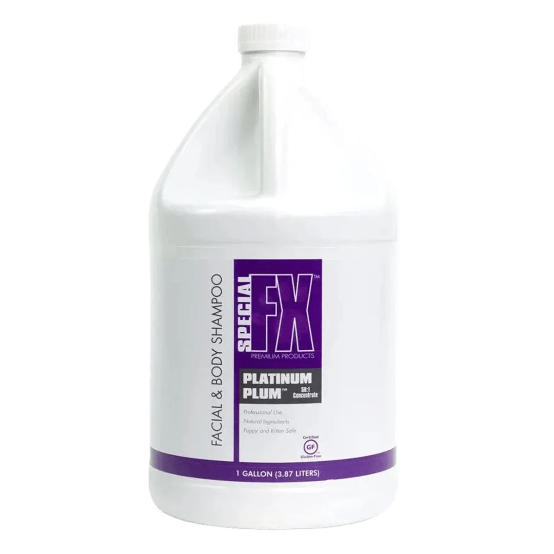 Special FX Platinum Plum 50:1 Facial & Body Shampoo, 1 Gallon