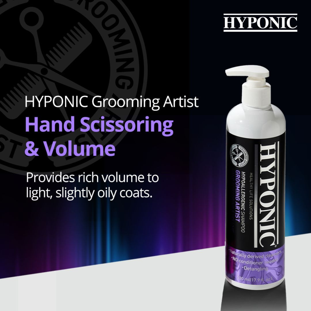 HYPONIC Grooming Artist Hand Scissoring & Volume Shampoo, 530 mL