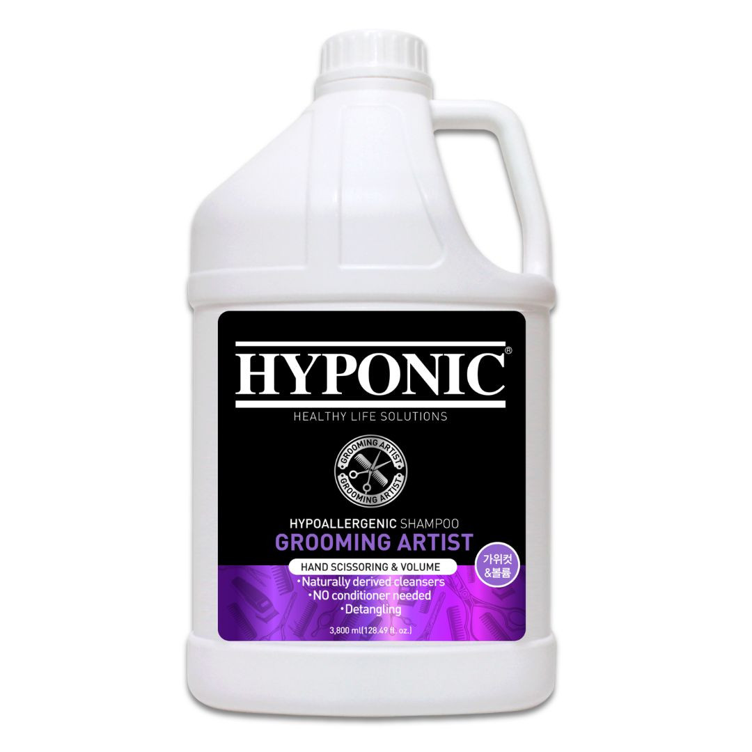 HYPONIC Grooming Artist Hand Scissoring & Volume Shampoo, 3.8 L