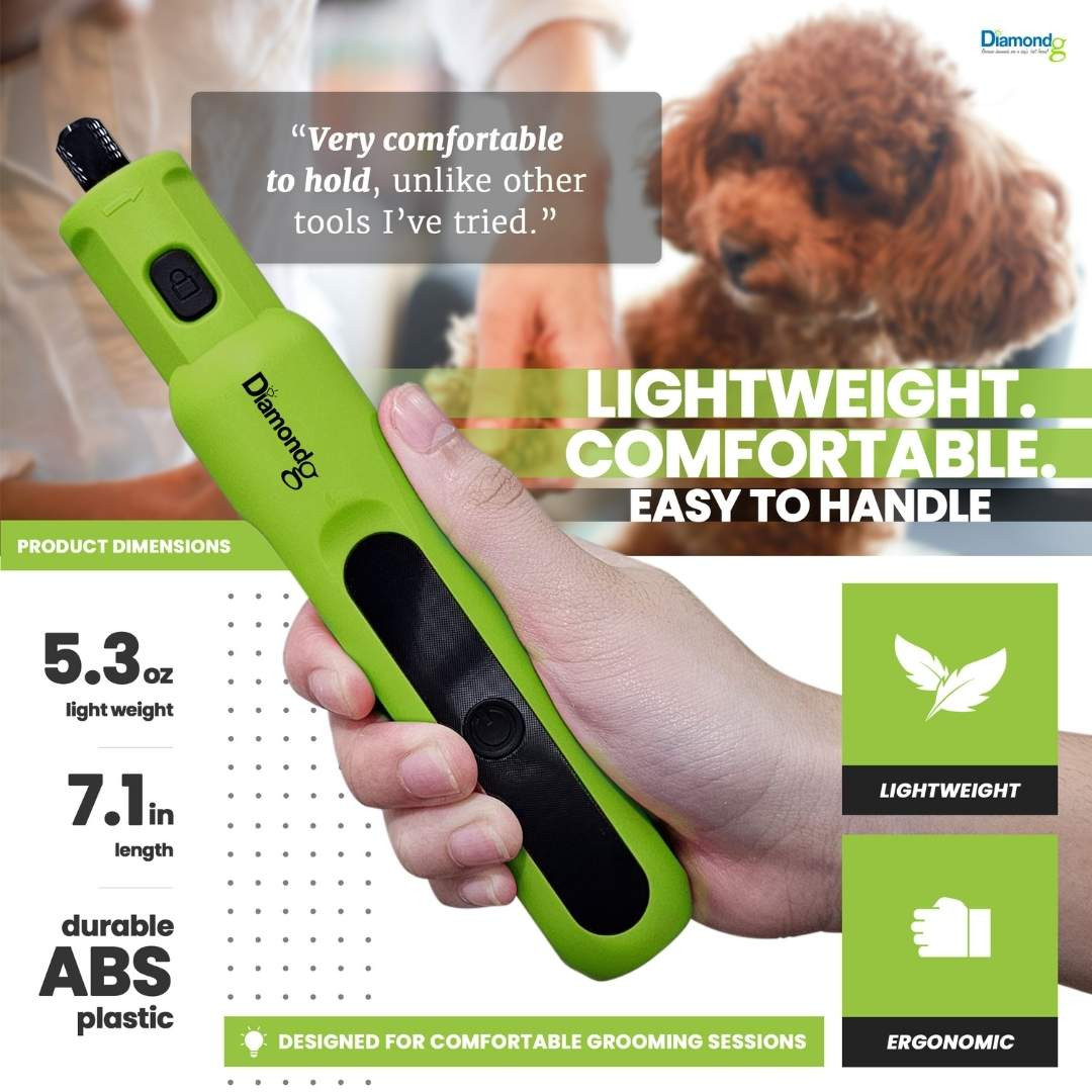 Diamondg Micro Nail Grinder, Green