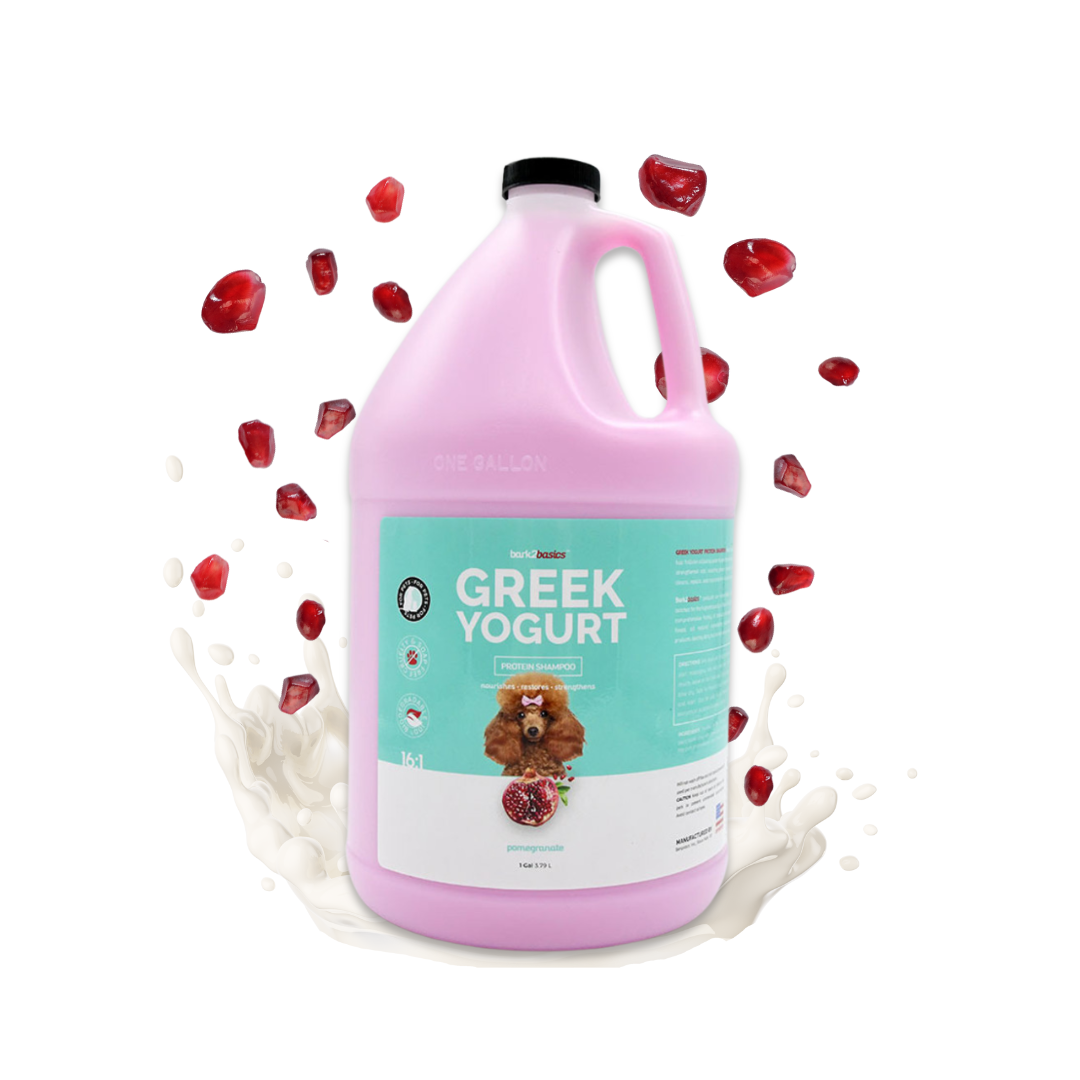 Bark2Basics Pomegranate Greek Yogurt Shampoo, 1 Gallon