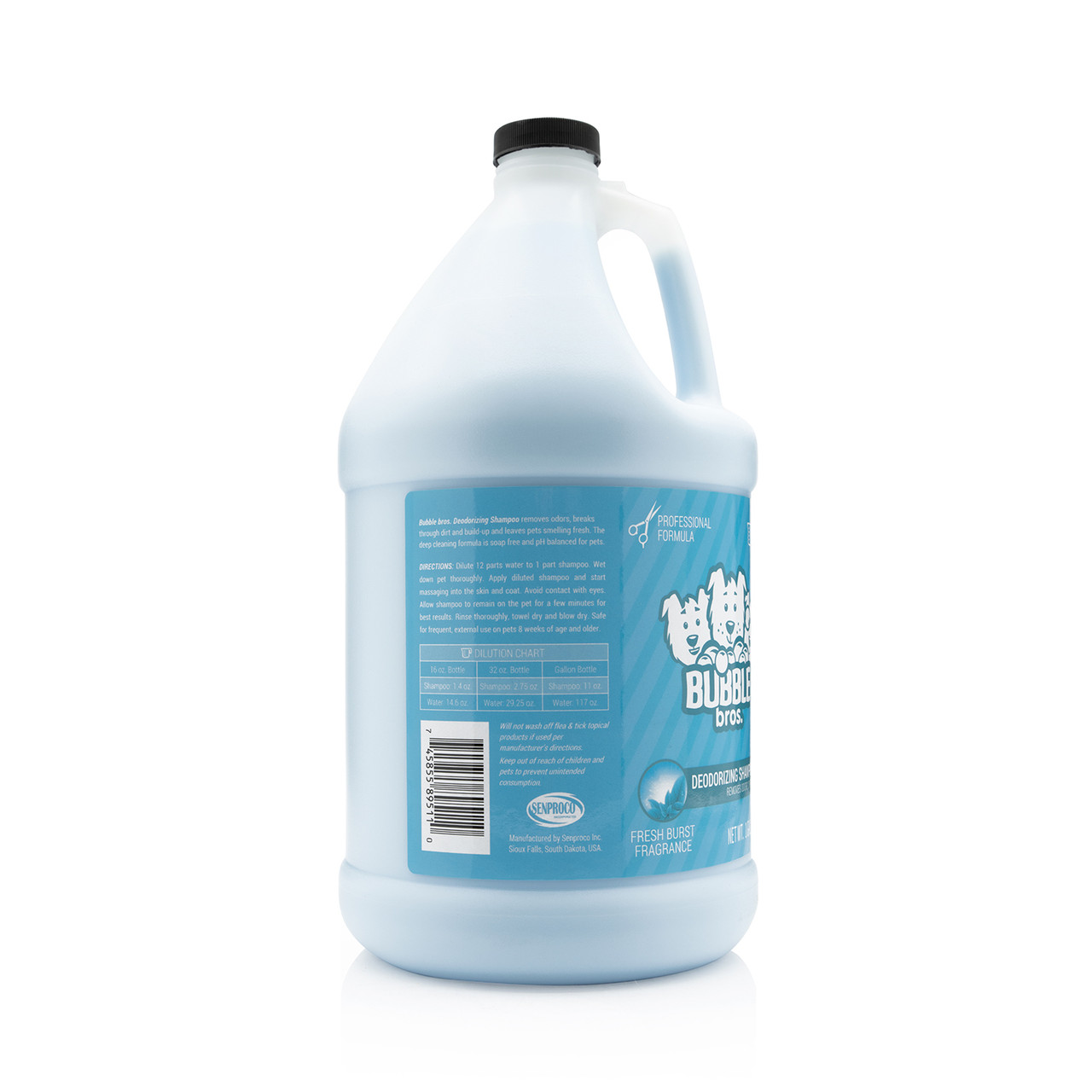 Bubble Bros. Deodorizing Dog Shampoo, 1 Gallon