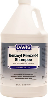 Davis Benzoyl Peroxide Shampoo, 1 Gallon