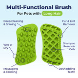 Furbliss Silicone Pet Brush Infographic Furbliss Silicone Pet Brush Infographic