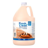 Front view of a gallon jug of Fresh 'n Clean Moisturizing Fresh Scent Dog Conditioner on a white background