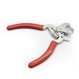 Millers Forge Plier-Style Nail Clipper, open from side