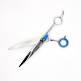 Open view of Monk Blue 7.5" Curved Shear