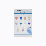 Oster Stainless Steel Snap On Comb Set, back of box