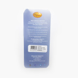 Resco Anti-State Purple Medium Tooth Comb w/Handle, back of packaging