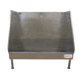 Groomer's Best Walk-In Tub 24" x 48", Left Drain Tan