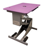 Groomer's Best Electric Grooming Table 48" x 24", Purple Tall