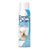 Front view of 12 oz Fresh 'n Clean Baby Powder Dog Cologne Spray on a white background