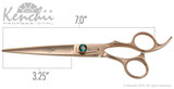 Kenchii Rose 7" Straight Shear