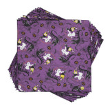 Witches and Ghosts Dog Bandana, 22 inch, 12 Pack