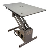 Groomer's Best Hydraulic Grooming Table 42"x 24", Gray Tall
