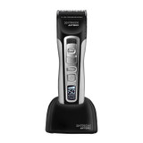 Artero X-Tron Cordless Clipper shown docked on the included charging base