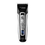 Front view of Artero X-Tron Cordless Clipper shown powered on