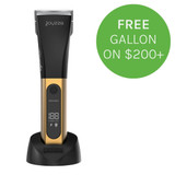 Joyzze Piranha Cordless Clipper Bundle, Gold, with green sale badge