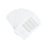 Vertical Kennel Cards 3x5 100pk