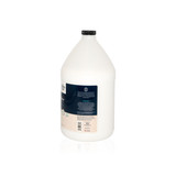 Side view of Crown Coat Almond Grove All Purpose Conditioner gallon jug, showcasing product label with ingredients and description