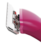 Andis eMERGE Clipper Pink w/30W Blade - Blade Side View