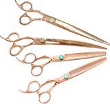 Kenchii Rose Gold Left Handed set of shears