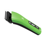 Andis ProClip 5-in-1 Cordless Clipper, Green, shown with blade detached