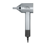 Side view of the Artero Candy Handheld Dryer, Grey, shown with magnetic nozzle attached